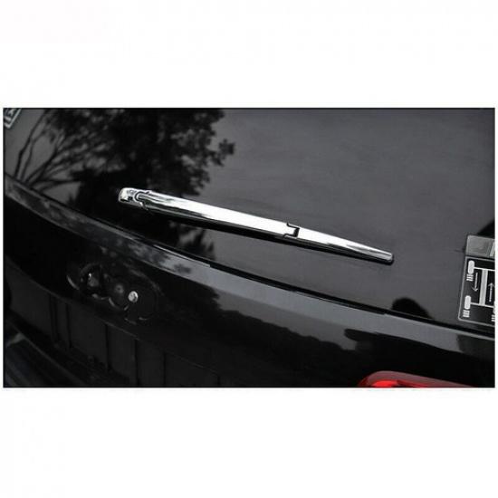 Rear Windscreen Rain Wiper Blade Decor Cover for Jeep Grand Cherokee 11+ Chrome