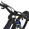 RCB GK2 VTT 26" aluminium, 21 vitesses, freins à disque, suspension avant – Vélo tout terrain Noir