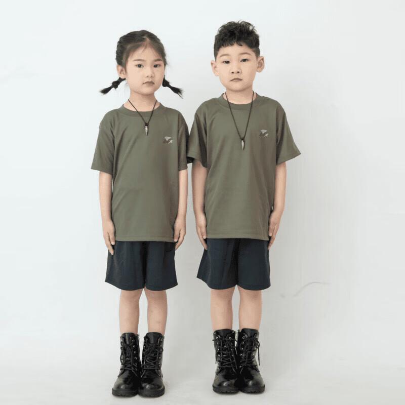 

Children s Quick-Dry Physical Training Short-Sleeve Set 110