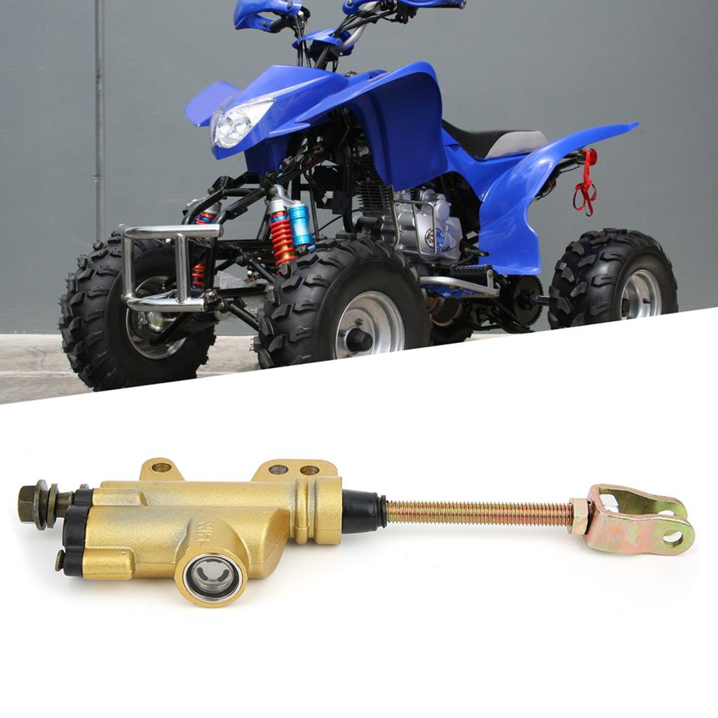 10mm 0.4in Rear Hydraulic Brake Master Cylinder Fit for PIT PRO TRAIL Dirt Quad Bike ATV