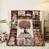Lovers of HD Printed Books Can Read with a Blanket, Which Can Be Given As a Holiday Gift, Birthday Gift, Christmas Gift, Etc. It Is Suitable