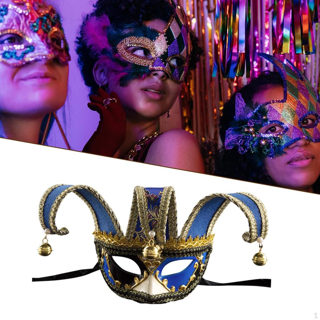 Half Costume Cosplay Masquerade for , Halloween, Party, Festival, Carnival Accessory