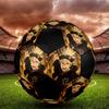 Black Clover2 Soccer Ball Colorful All Ages Machine Stitched PVC Competition Ready Durable High-Bounce.SIZE5