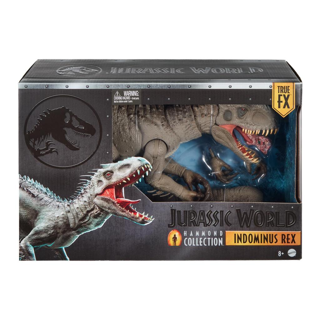 Mattel Jurassic World Hammond Collection Indominus Rex Action 73cm Enthält austauschbare Alter JKG98 Figur, ca.. Groß, Teile, Sammler