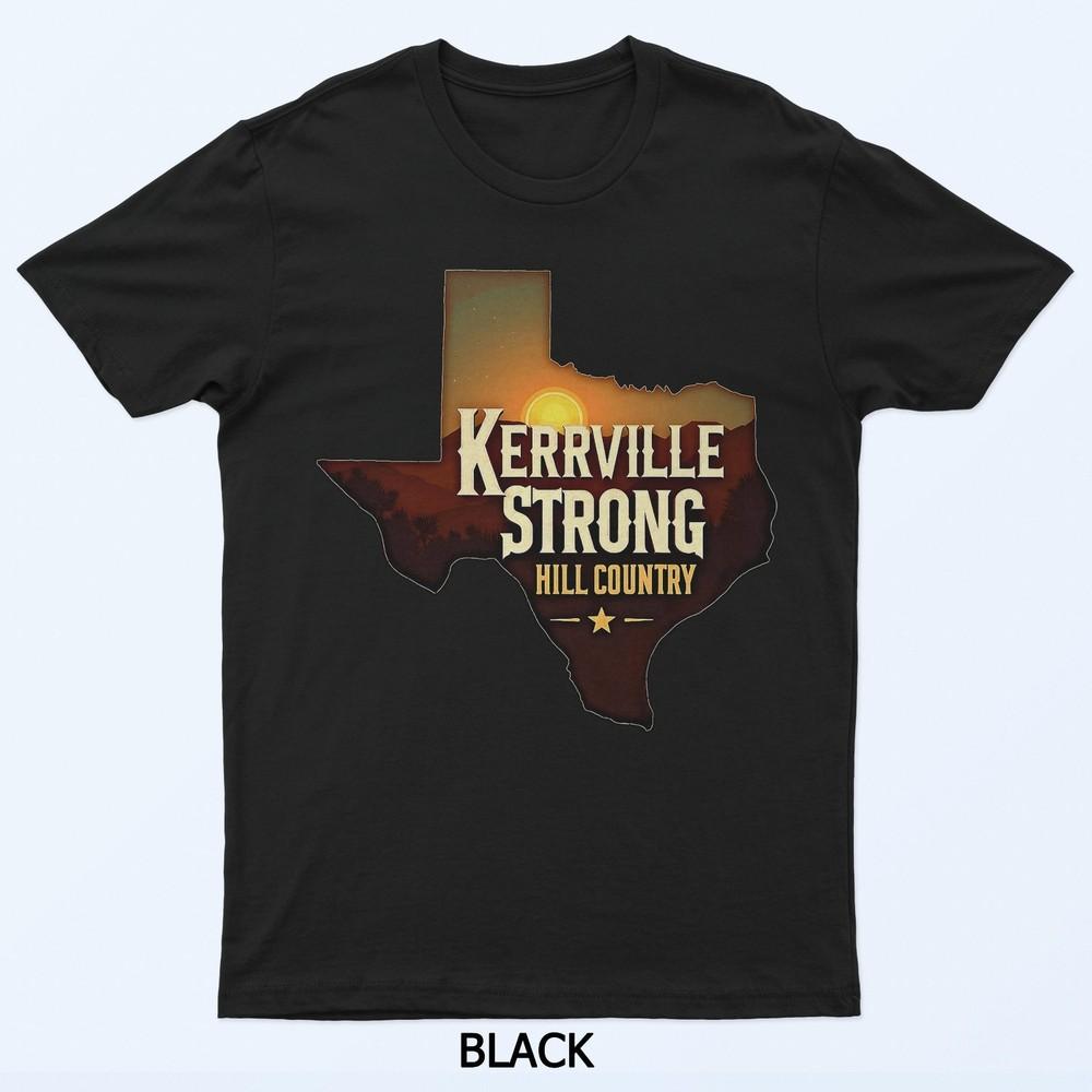 

Керрвилл Сильный Хилл Каунтри Техас Поддержи Техас Сильный Футболка 4XL