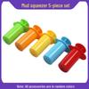 Handmade Colored Playdough Set for Kids with Molds and DIY Tools