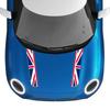 Union Jack Style Stripes Car Engine Hood Vinyl Stickers For MINI Cooper S R55 R56 F56 F55 F57 F60 R60 Countryman JCW Accessories