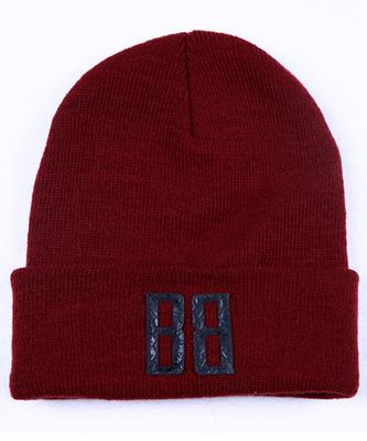 EIGHTVOLUME Ev Btb Basic Beanie (Red)