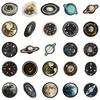 50pcs Space Station Universe Starry Sky Cartoon Graffiti Stickers DIY Laptops Water Bottles Phones Decorative Stickers Kids Toys