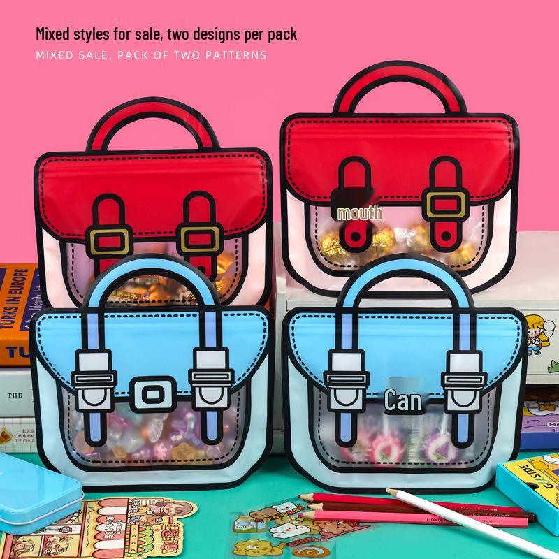 "Kindergarten Snack & Gift Bag for Back-to-School: Creative, Shareable Packaging"