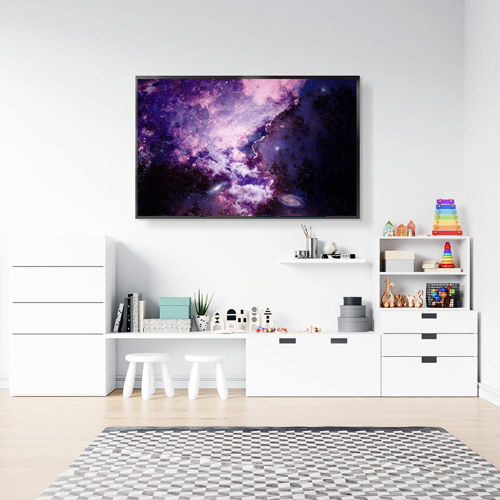 Space Cosmic Planets Canvas Painting Starry Sky Clouds Nebula Wall Art Picture Posters and Prints for Home Decor Modern Mural