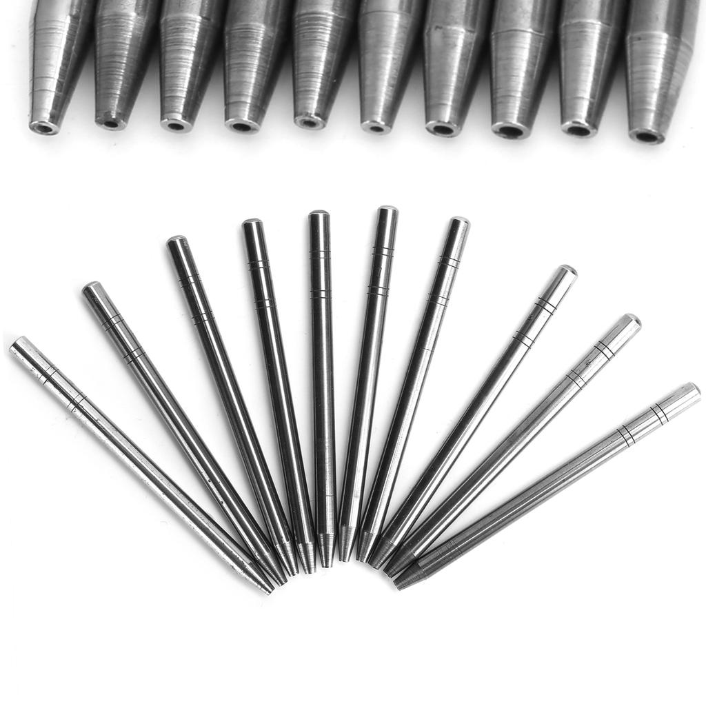 10pcs Steel Watch Hands Presser 0.6-1.5mm Setting Fitting Tool for Watchmaker Repairing Shops