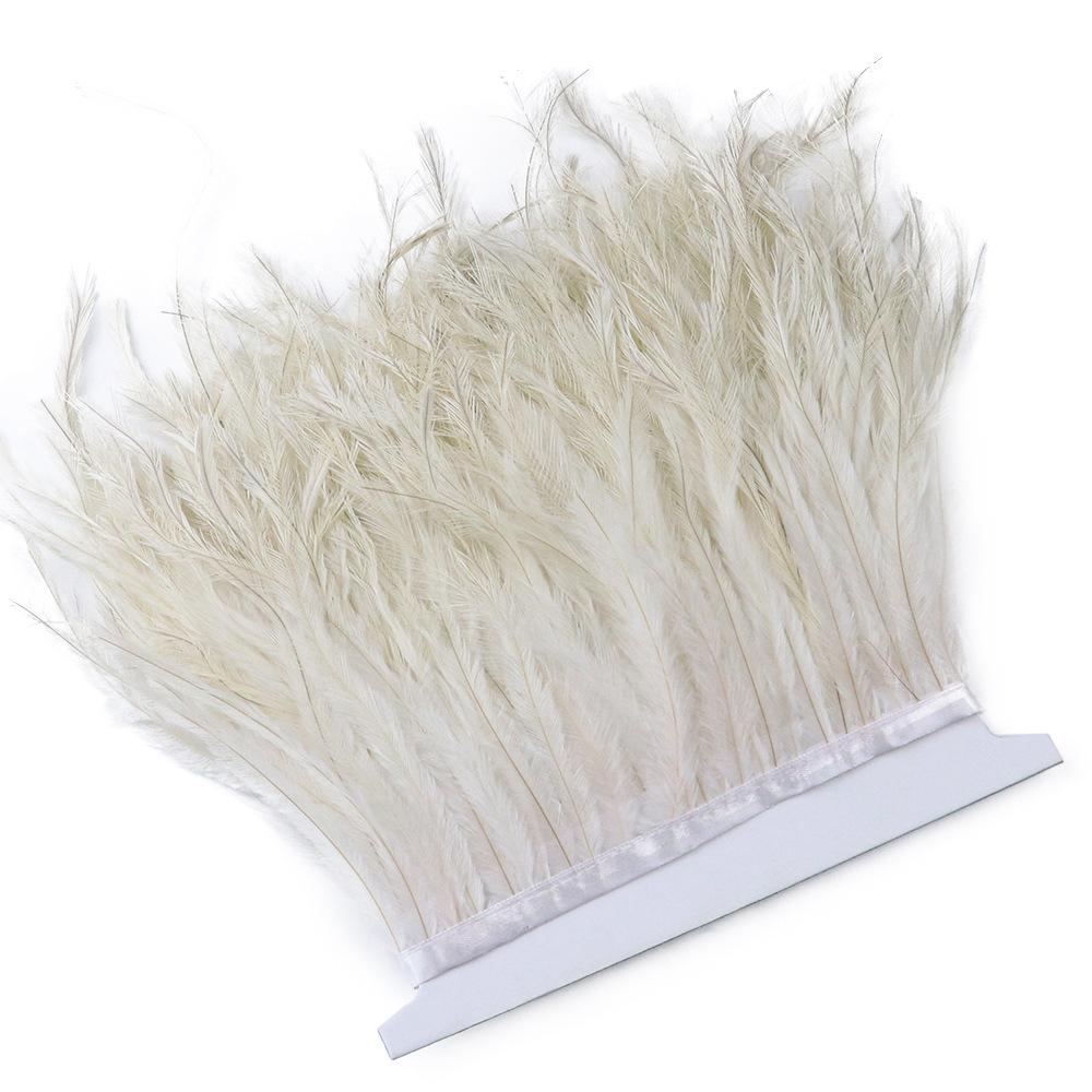15-20Cm Beneficial Bird Hair Cloth Edge Clothing Accessories Pendant Material Emu Hair Cloth Belt Handicraft Diy