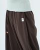Pallag Wooden Beaded Harem Pants (Brown)