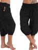 2018 Summer Aladdin Plus Size Casual Pants for Women