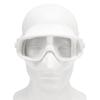 Diving Goggles Dual Use PC Silicone Antifog Waterproof Scuba Diving Mask for Adult Freediving Swim White