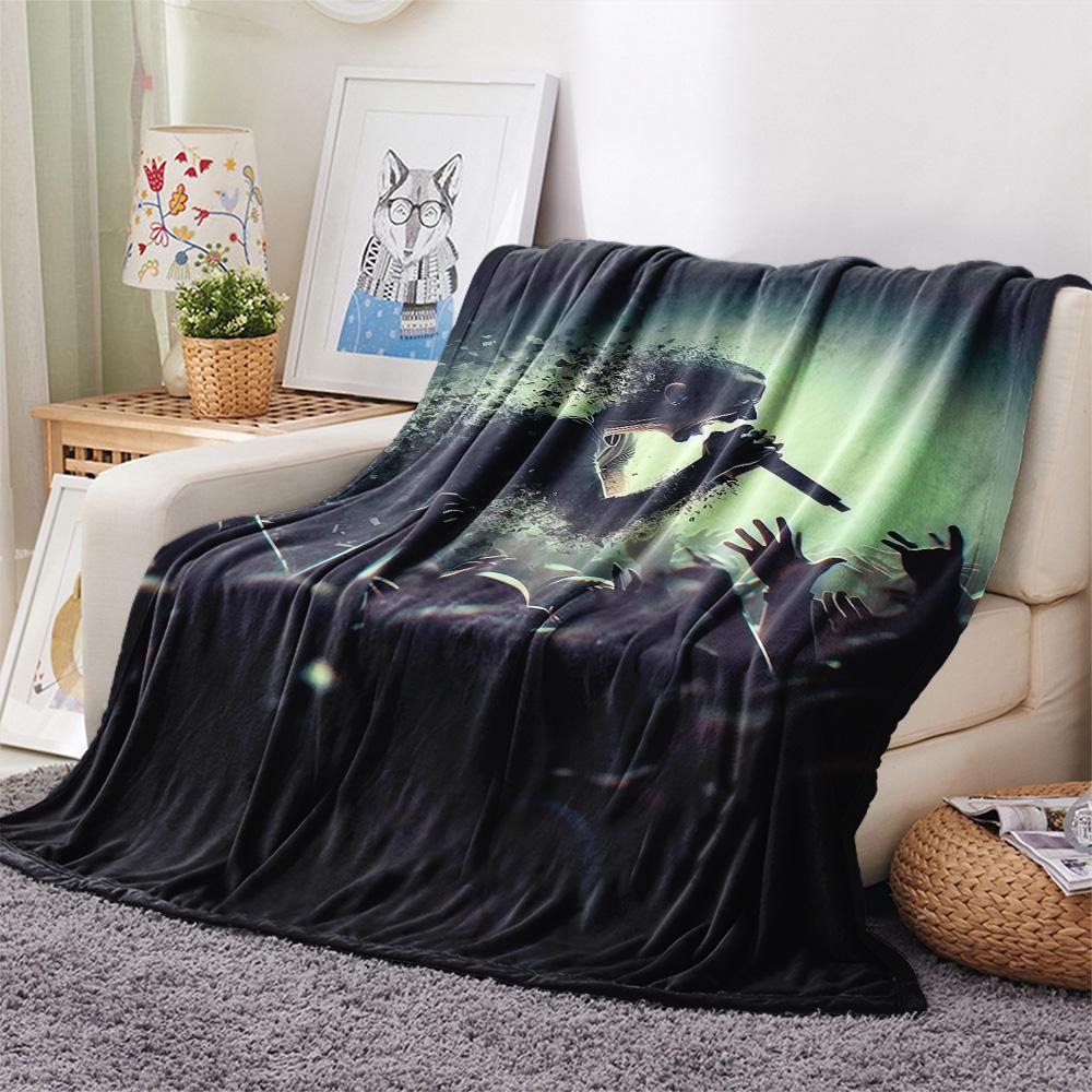 1 Stück Alien Erde Print Flanelldecke, Hohe Qualität, Bequem für alle Jahreszeiten, Heimdekoration, Wärme und Komfort, Perfekt für Weihnachtsgeschenke