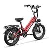 Cleytro XC20 20" Elektromos Kerékpár, 48V 15.6Ah Akkumulátor, Első és Hátsó Rugózás