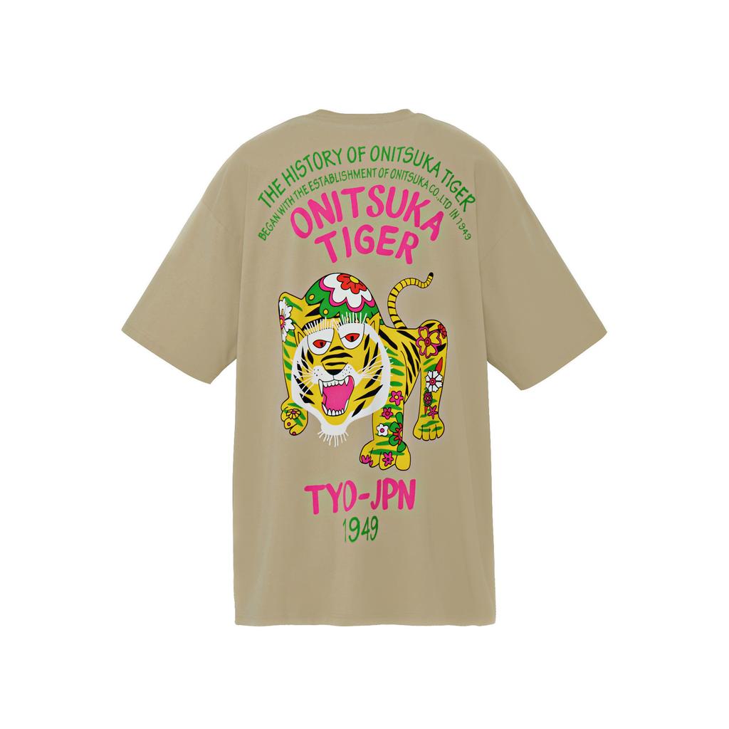 ONITSUKA TIGER Oversized Graphic T-Shirt Unisex Tops 2183B561_250
