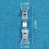 16 Pcs 16 Pcs Clip Tag Holder Mini Sign Clip Rotatable Merchandise Sign  Supermarket