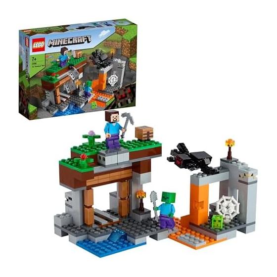 Игрушка LEGO Minecraft Заброшенная шахта Разведка Мальчики Девочки Minecraft Детские товары Игрушка Игра Развивающая игрушка Подарок на день рождения Подарок LEGO Block 21166 7