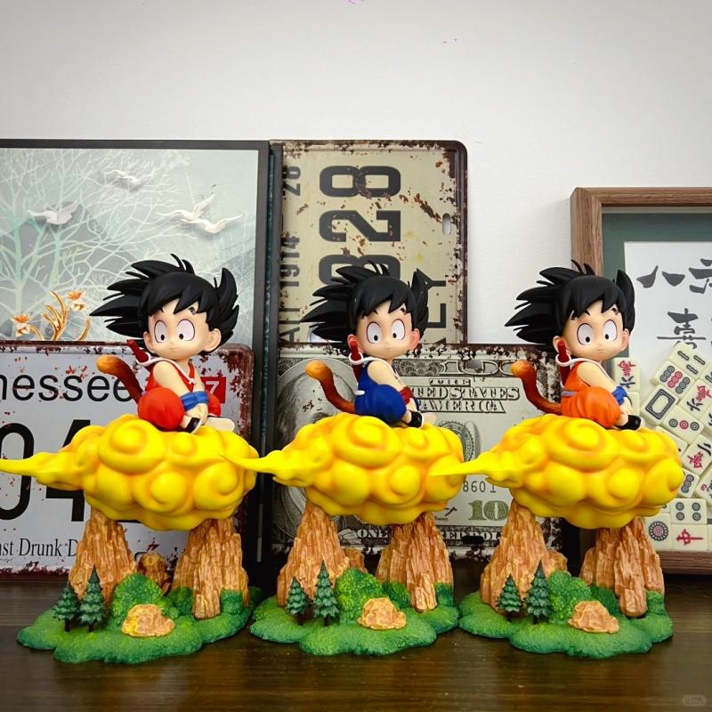 Hot Sale Dragon Ball Kintoun Goku 21cm/8.27inch Figure Kid Goku Pvc Anime Action Figures Decoration Collection Model Toys Gifts