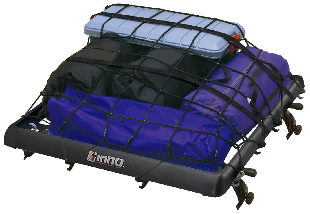 Carmate inno Cargo Net 100 x 130 8 mm Extra Thick IN833 LL, cm, Diameter, Rubber,