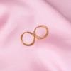 6/8/10/12mm Tiny Korean Small Stainless Steel Round Mini Little Good Huggie Hoop Earrings for Women Cartilage Piercing Loop Ring