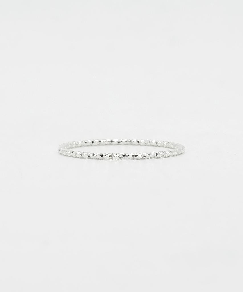 Iamj [925 Silver] Basic Cut Ring_1Mm