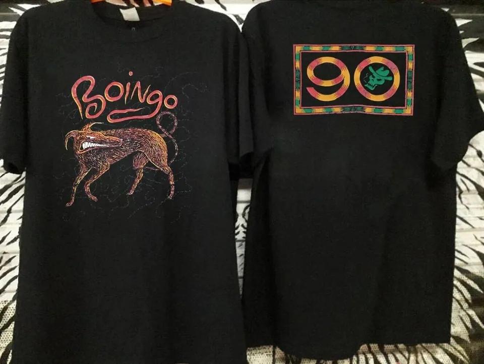 Vintage Oingo Boingo Tour T-shirt Short Sleeve Size S-5XL IM0290 Unisex T-Shirt S