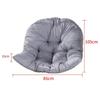 Comfortable and Breathable Suspended Basket Cushion Removable and Washable Rocking Chair Cushions Outdoor Balcony Garden Thick Hanging Chair Mat
