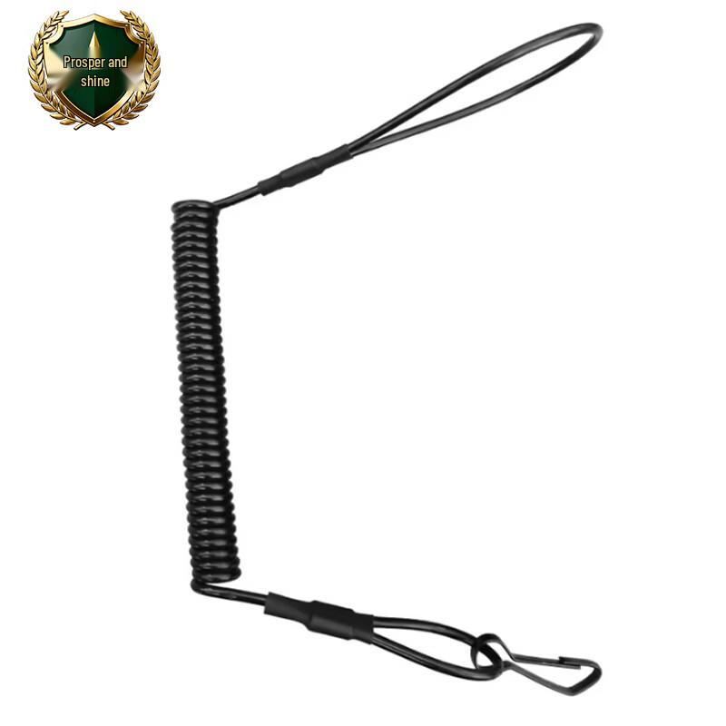 Tactical Retractable Kevlar Gun Lanyard