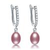 HENGSHENG 7-8mm Natural Freshwater Pearl Earrings for Women Jewelry Bohemian Drop Earrings for Wedding / Party / Daily
