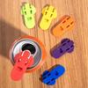6pcs Manual Soda Beer Can Opener, Pop Beverage Can Cover Lid Protector, Plastic Drink Shields for Picnics Barbecues Camping Music Festival- Yellow &