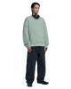 Nomaenyueol Cropped Hairy Knit - Dust Mint