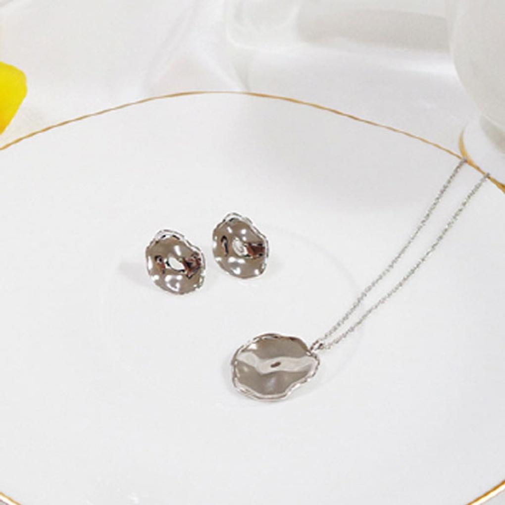 PAULBRIAL [SILVER] PWSN0093 Flip Necklace (WG)