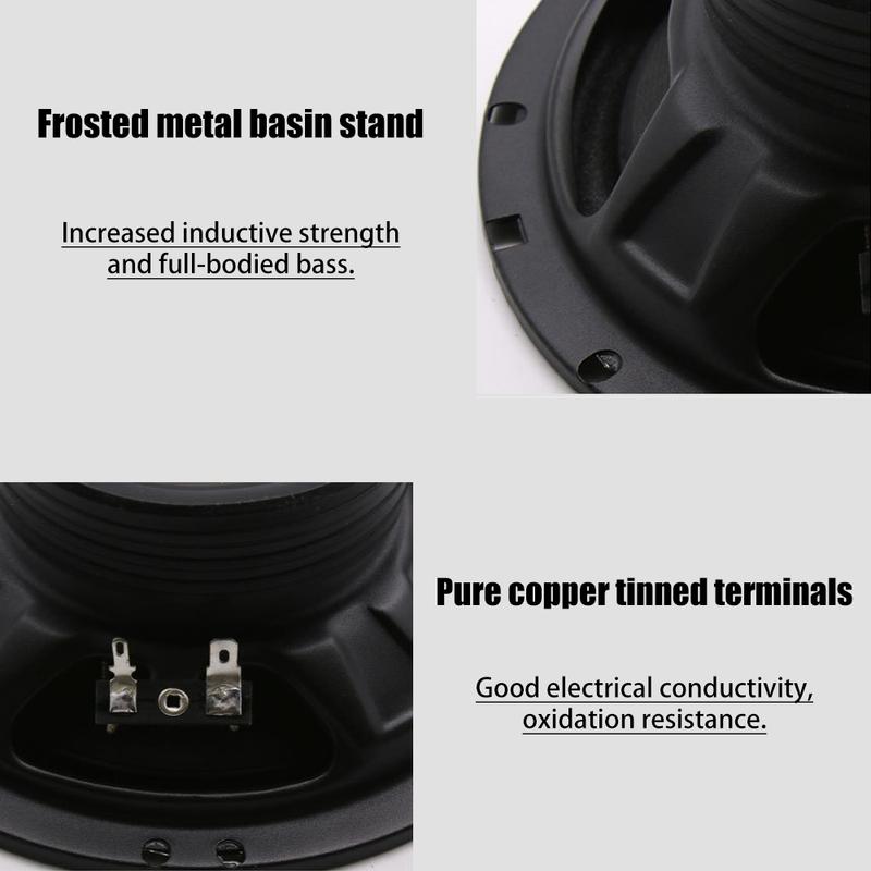 6.5 Inch Car Speaker Set High Power RMS 50W MAX 150W HIFI Sound Quality Car Horn Sets Car Audio Modification Car Set Of Speakers