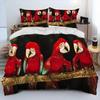 Colorful Parrot Macaws Birds Comforter Bedding Set,Duvet Cover Bed Set Quilt Cover Pillowcase,King Queen Size Bedding Set Adult