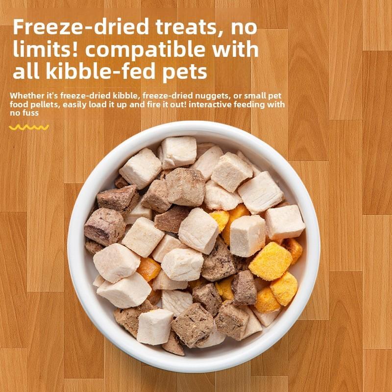 Pet Food Dispenser Toy With Leakfeeding Function For Cats And Dogs