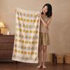 7A Antibacterial Large Bath Towels - Pure Cotton, Absorbent, Fast Drying, Shed-Resistant for Men & Women