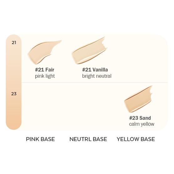 MISSHA Layering Fit Cushion Semi Glow (3 Colors) SPF 50+ PA++++ 15g