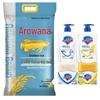 Safeguard Hand Wash, Soap & Rice Pantry Bundle