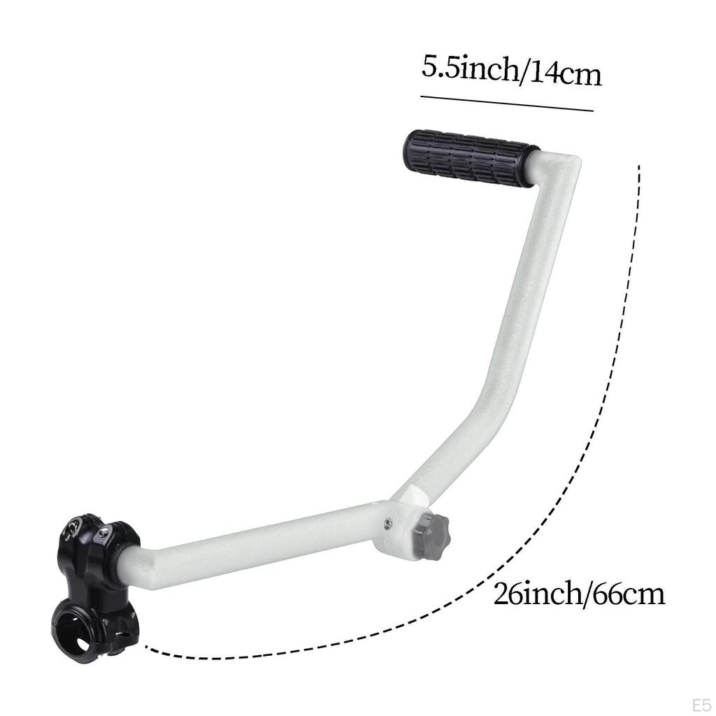 Adjustable Lawn Trimmer Auxiliary Handle Grip Accessory Handheld for Yard Trimming and Landscaping