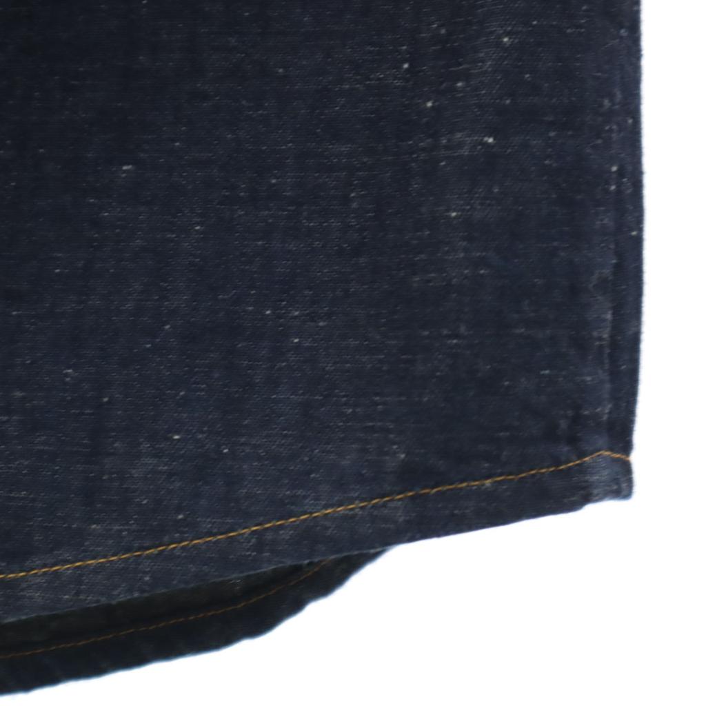 Emporio Armani Long sleeve Chambray Hidden Button down shirt L Indigo Men's Used