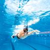 Swim Training Snorkel Center-Mount Front ComfortableMounted Silicone Mouthpiece Junior Swimmers Equipment For Adult Youth Kid