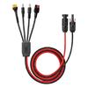 High Current 13A Solar Panel Cable With DC7909 DC5521 XT60 Connectors Solar Charging Cord Wide Compatibility 39.37in