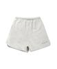 BAKKEN Signature Logo Sweat Shorts Bk2998_Oatmeal