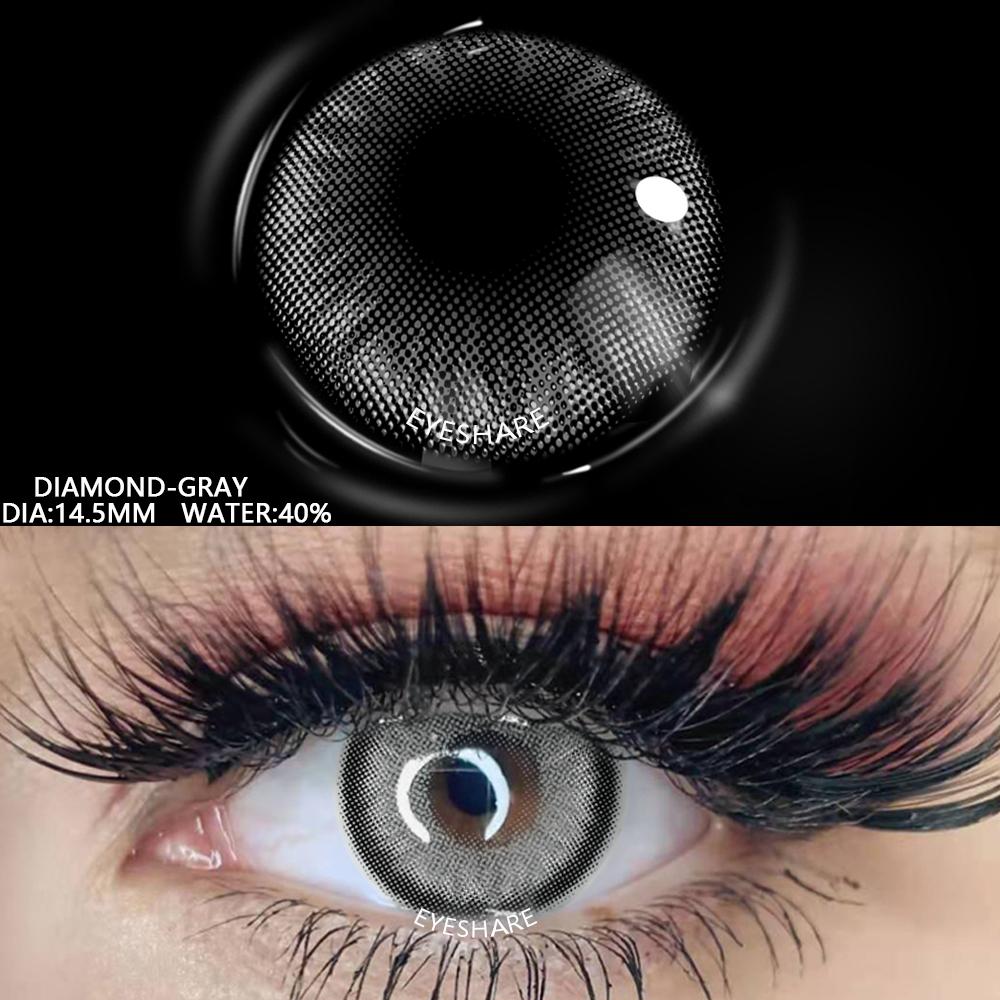 Pupilentes Grises Pupilentes Azules En Ojos Cafes Pupilentes