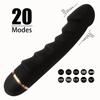 1pc 20 Frequencies Silicone Vaginal Dildo Vibrator Sex Toys for Men and Women