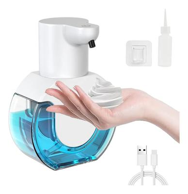 400ml Automatic Foam Soap Dispenser Contactless Sensor Foam Rechargeable Large Capacity Smart Dispenser with Adjustable Switch